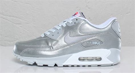 nike air max grijs glitter|nike air max 90 silver glitter.